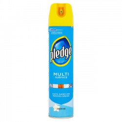 Pledge Aerosol 5 In 1 Multi Surface Jasmin New 250 Ml