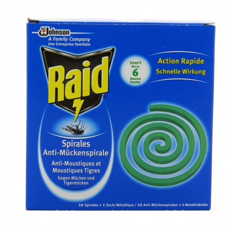 Spirale Moustq X 10 Raid