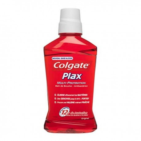 Flacon 500Ml Bain De Bouche Plax Total Classique Colgate