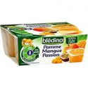 Pack 4X100G Pomme/Mangue/Passion Bledina