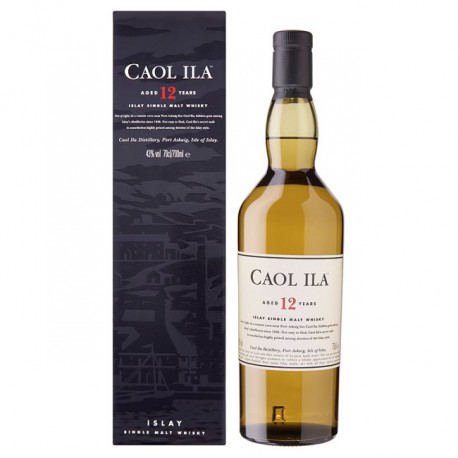 Caol Ila Whisky 12Ans 43%V Bouteille 70Cl Sous Etui