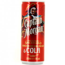 Canette Cap.Morgan Cola 5D 25C