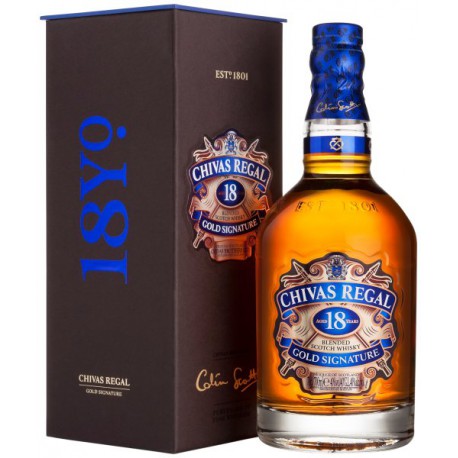 Chivas Regal Whisky 18 Ans 40%V Bouteille 70Cl