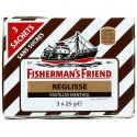 Fisherman`S Friend Bonbon Reglisse Pack 3 Sachets 25G