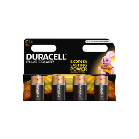 Dur.Pile.Alcal.+Power.Lr14X4