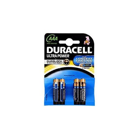 Piles Duracell Aaa B4 Ultra Power