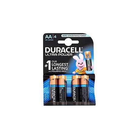 Piles Duracell Ultra Power Aax4