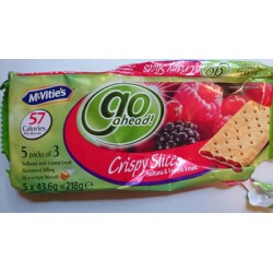 Go Ahead Crunchy Leaves Stuffed With ForeSaint Fruit 218G