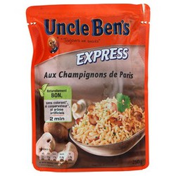Uncle Bens Riz Express Champignons 250G