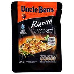 250G Risotto Express Poulet&Champigons Uncle Ben S