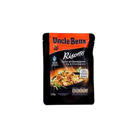 250G Risotto Express Poulet&Champigons Uncle Ben S