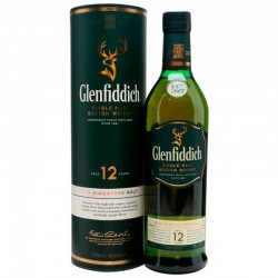 70Cl Whisky 12 Ans 40%V Bouteille Glenfiddich