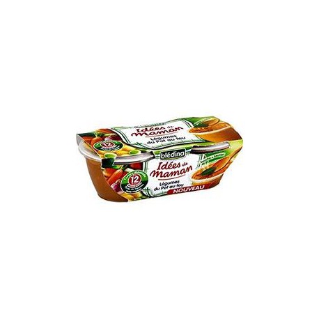 Pack 2X200G Idee Maman Pot Au Feu/Laurier Bledina