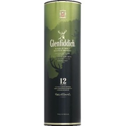 Glenfiddich Whisky 12 Ans 40%V Bouteille 50Cl