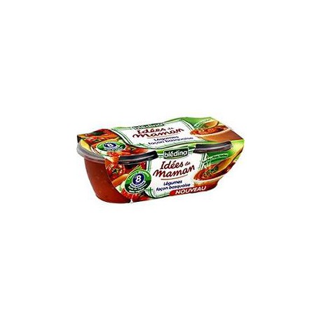Pack 2X200G Idee Maman Petits Legumes Basquaise Fines Herbes Bledina