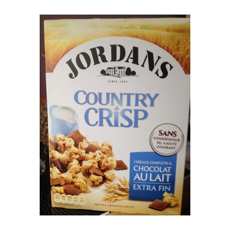 Jord.Country Crisp Chocolt 550