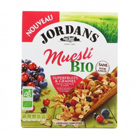Jordansmuesli Frts/Grn Bi0 450