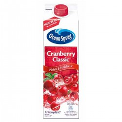 Boisson Cranberry Ocean Spray Bouteille D 1L