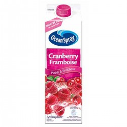Boisson Cranberry Framboise Ocean Spray Bouteille D 1L