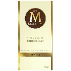 Magnum T.Choc.Blancvan.Mad.90G