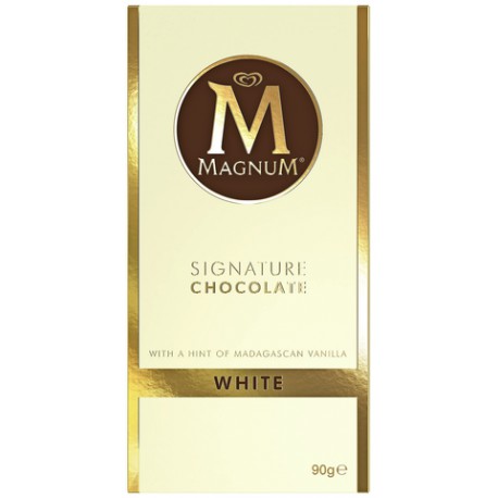 Magnum T.Choc.Blancvan.Mad.90G