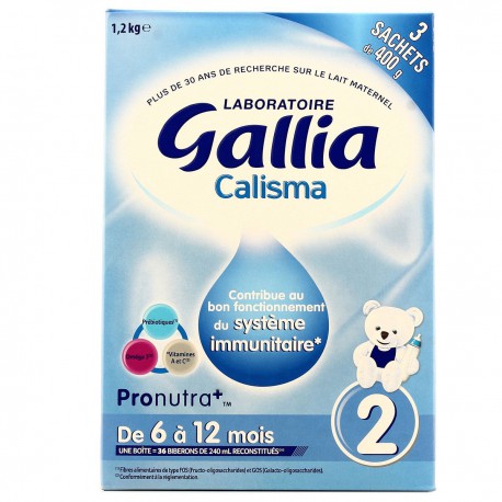 1,2Kg Lait Gallia Calisma Pronutra 2Eme Age