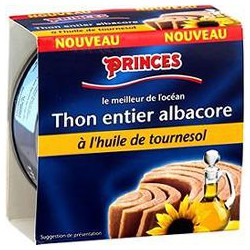 160G Thon Huile Tournesol 1/5 Princes Foods