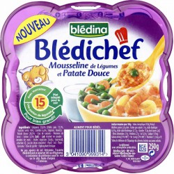 250G Mousseline Legumes Patate Douce Bledichef
