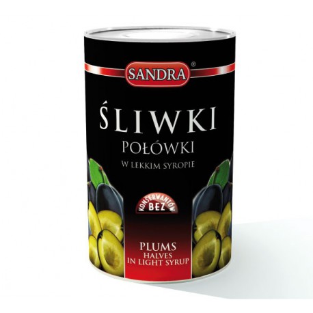 Canned Fruits Plum In Syrup 4250Ml
