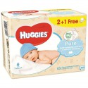 Hugg Lingettes Pure 56X3 2+1Gt