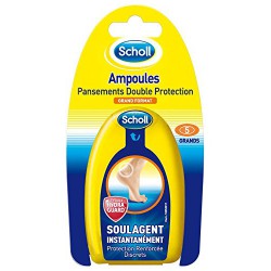 Scholl Shoping&Dancing Pansement Anti Ampoules X4