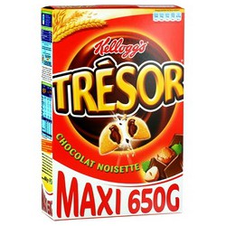 Kellogg Tresor Chocolat Noisette 650G