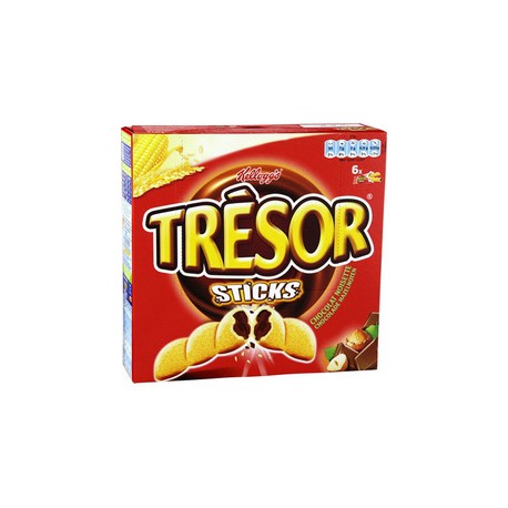 Kellogg S Tresor Stick Chocolat Noisettes 6X21G