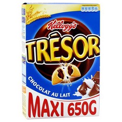 Cereales Kellogg S Tresor Chocolat Au Lait 650G