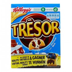 Tresor Chocolat Lait 375G Kellog S