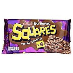 4X36G Rice Krispies Squares Total Choco Kellogg S
