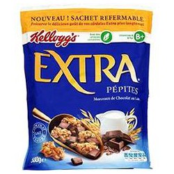 500G Extra Pepites Choco Lait Kellogg S