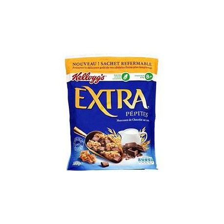 500G Extra Pepites Choco Lait Kellogg S