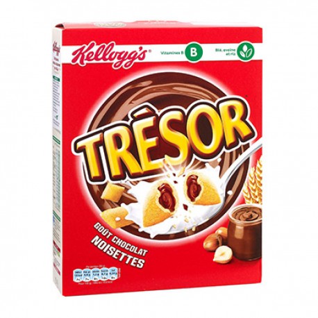 Tresor Céréales Trésor Chocolat Noisette Kelloggs 400G