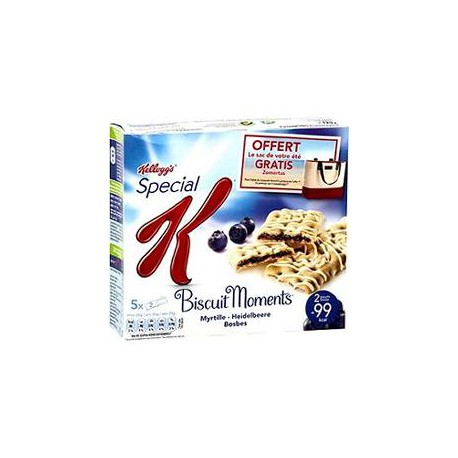 5X25G Barre Moments Myrtilles Kellogg S