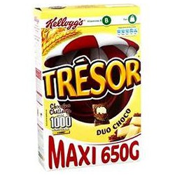 Kelloggs Tresor Duo Choco 650G