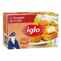 250G 12 Nuggets De Poulet Iglo