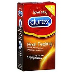 10 Preservatifs Real Feeling Durex
