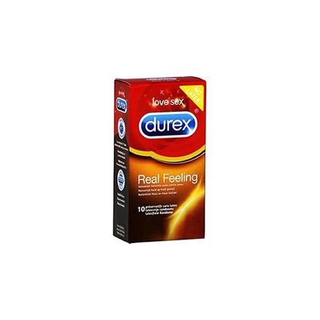 10 Preservatifs Real Feeling Durex