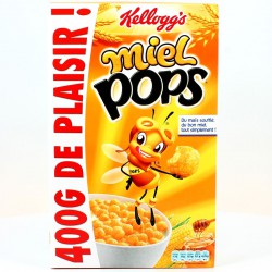 Miel Pops Céréales Miel Pop S Kellogg S 400G
