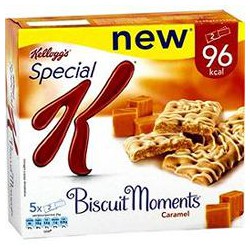 5X25G Barre Biscuit Moment Caramel Kellogg S