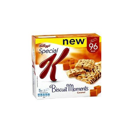 5X25G Barre Biscuit Moment Caramel Kellogg S
