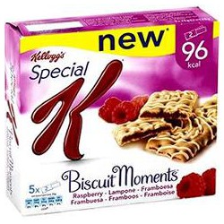 5X25G Barre Biscuit Framboise Kellogg S