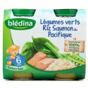 Blédina Petits Pots Bébé Dès 6 Mois, Légumes Riz Poisson Les 2 Pots De 200 G