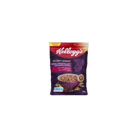 Muesli Croustillant Épeautre, Airelles, Raisins Secs Et Graines De Lin 400 G